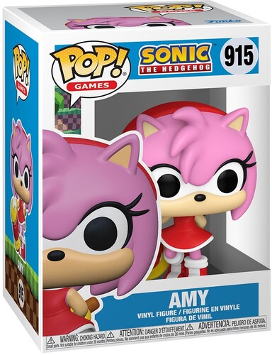 Funko POP! Games: Sonic the Hedgehog - Amy Rose Figure #915