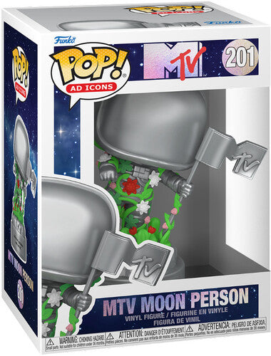 Funko POP! Ad Icons - MTV Moon Person Figure #201