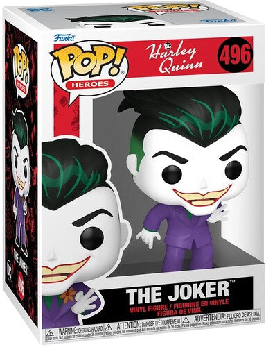 Funko POP! Heroes: DC Comics Harley Quinn - The Joker Figure #496