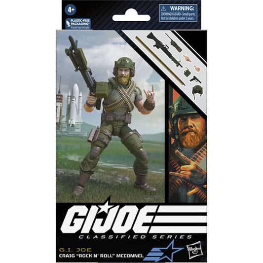 G.I. Joe Classified Series Craig Rock ‘N Roll McConnel Hasbro Action Figure #71