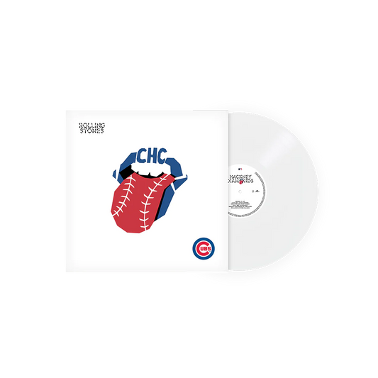 The Rolling Stones Hackney Diamonds Limited MLB Chicago Cubs White Vinyl LP