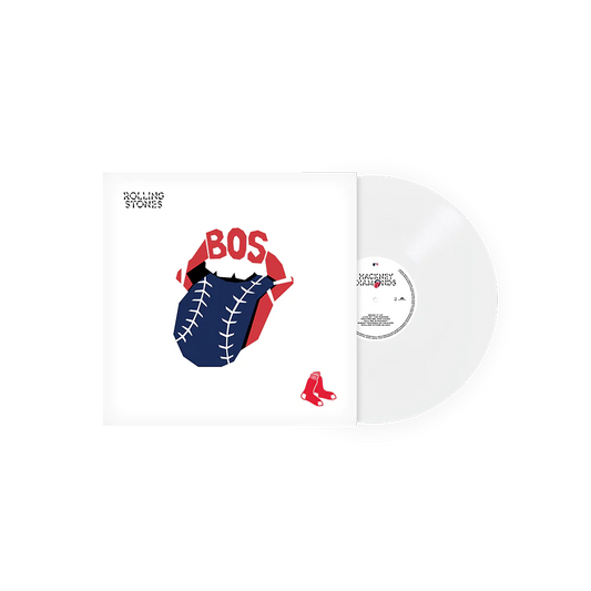 The Rolling Stones Hackney Diamonds Limited MLB Boston Red Sox White Vinyl LP