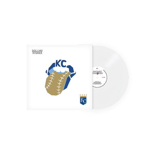 The Rolling Stones - Hackney Diamonds Limited MLB Kansas City Royals White Vinyl LP
