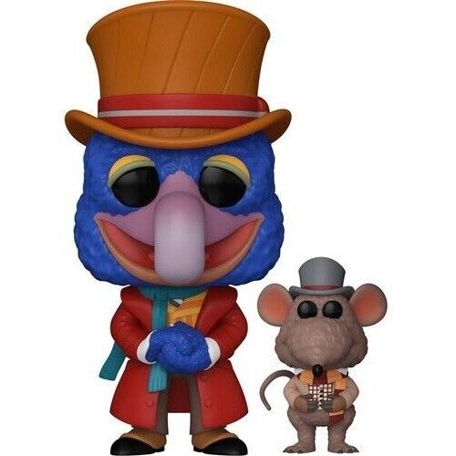 Funko POP! Muppets Christmas Carol - Gonzo as Charles Dickens with RIzzo #1456