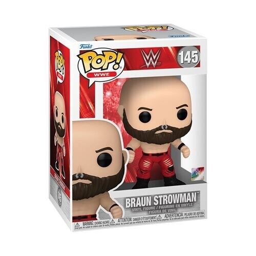 Funko POP! WWE - Braun Strowman Figure #145 with Protector
