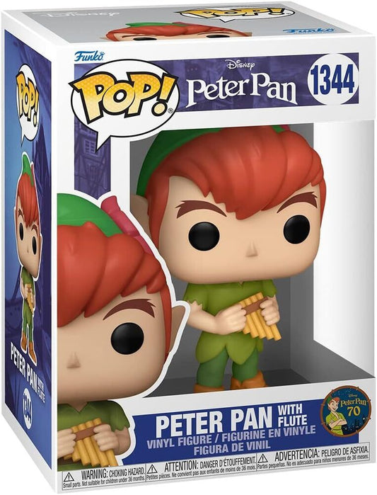 Funko Pop! Disney: Peter Pan 70th Anniversary Peter Pan with Flute Figure #1344