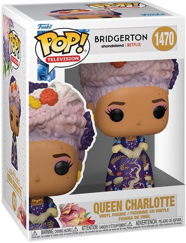 FUNKO POP! TELEVISION: Bridgerton - Queen Charlotte Figure #1470