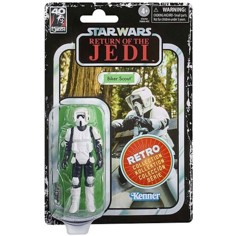 Star Wars Retro Collection Return of the Jedi Biker Scout Action Figure