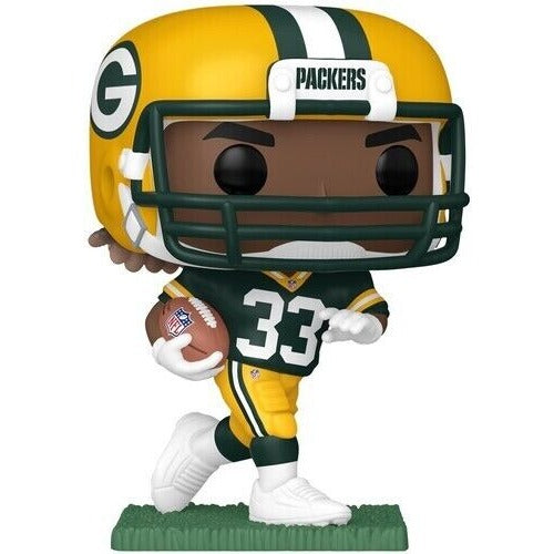 Funko POP! NFL Football Aaron Jones Green Bay Packers Home Jersey Figure #241