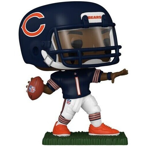 Funko POP! NFL Football Justin Fields Chicago Bears Home Jersey Figure #237
