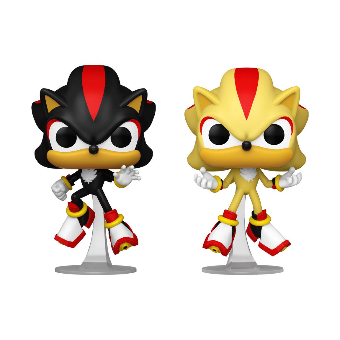 Funko POP! Games: Sonic the Hedgehog - Shadow & Super Shadow 2 Pack Exclusive