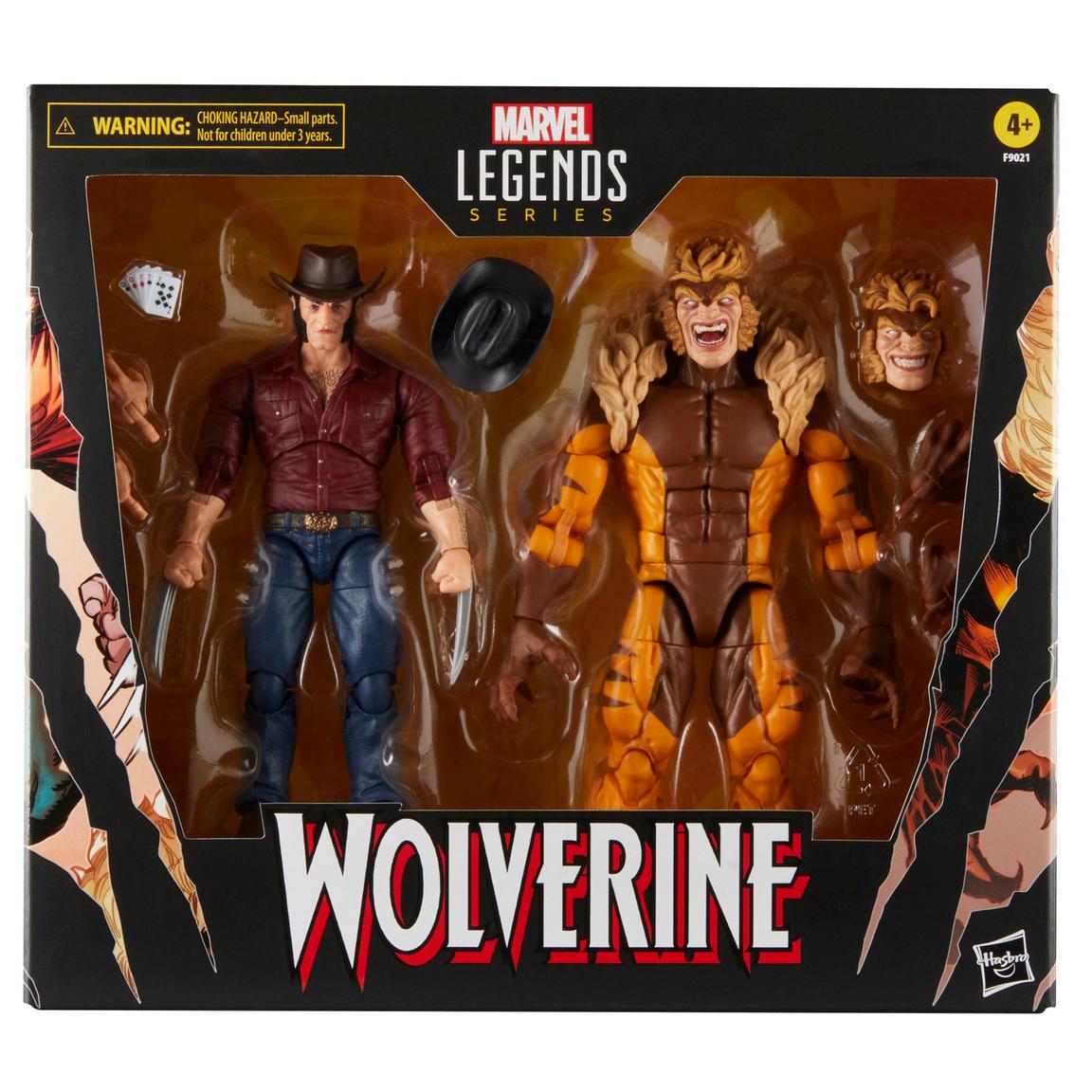 Marvel Legends Series - Wolverine Marvel's Logan vs Sabretooth Figure Set