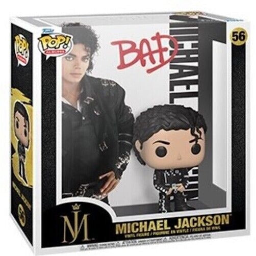 Funko POP! Albums - Michael Jackson Bad Figure with Case #56