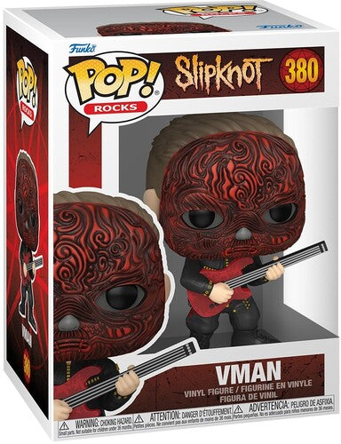 Funko POP! Rocks: Slipknot - VMan with Bass Guitar Figure #380