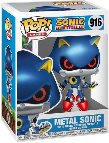 Funko POP! Games: Sonic the Hedgehog - Metal Sonic Figure #916