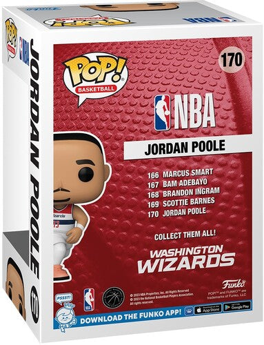 Funko Pop! NBA Basketball Washington Wizards - Jordan Poole Figure #170