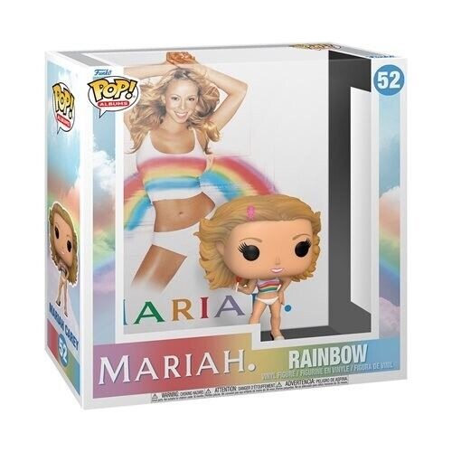 Funko Pop! Albums - Mariah Carey Rainbow Album Cover Figure + Case #52