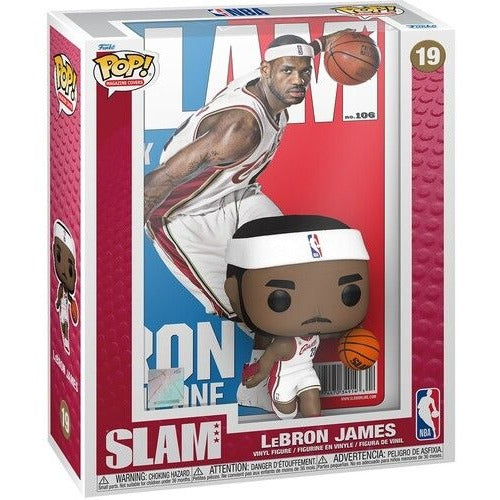 Funko POP! Lebron James NBA Slam Magazine Cover Figure with Case # 19