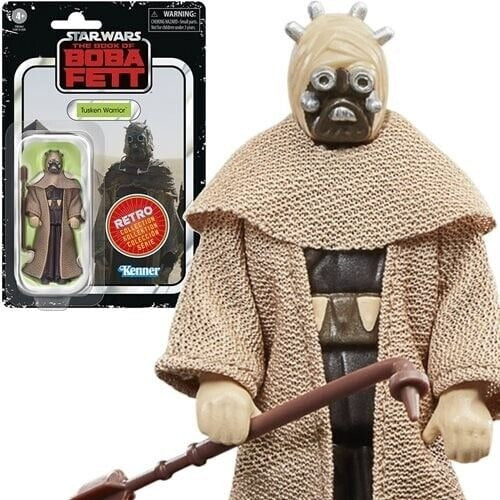Star Wars The Book of Boba Fett Retro Collection Tusken Warrior Action Figure