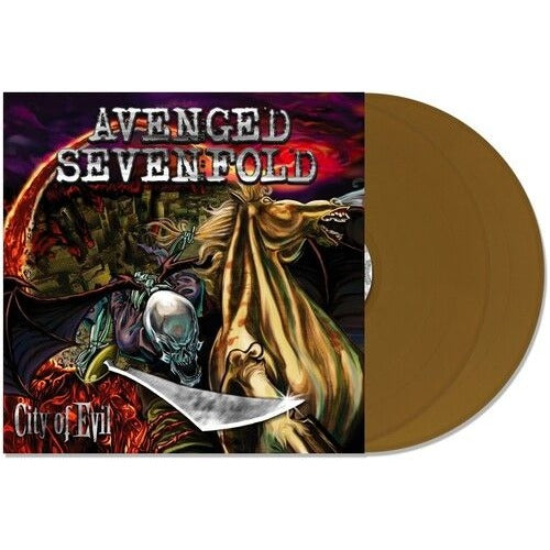 Avenged Sevenfold - City of Evil Limited Gold Color Vinyl LP