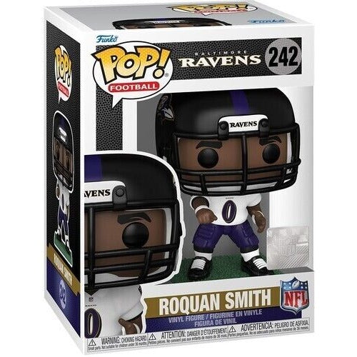 Funko POP! NFL Football Roquan Smith Baltimore Ravens Road Jersey Figure #242