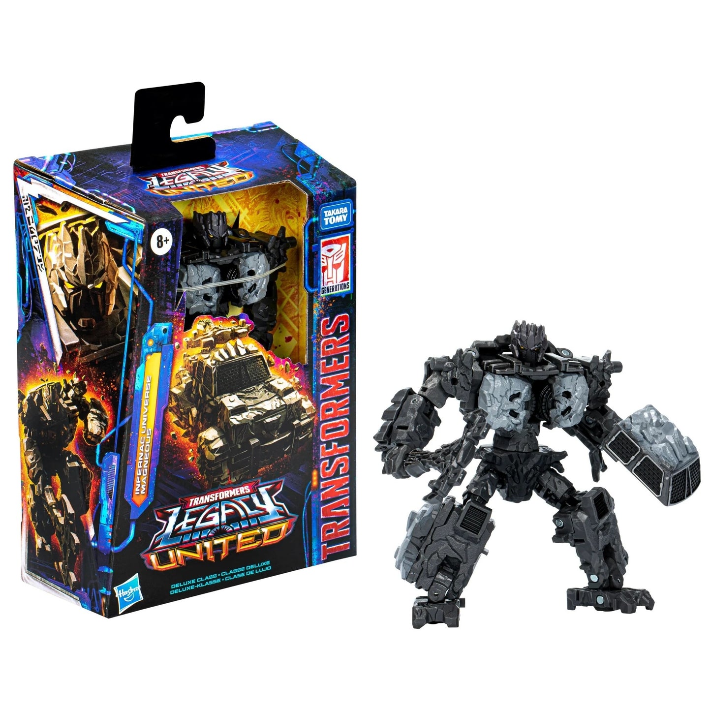 Transformers Legacy United Deluxe Class Infernac Universe Magneous Figure