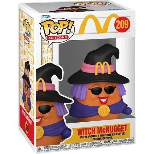 Funko POP! Ad Icons - McDonalds Halloween Witch McNugget Figure #209
