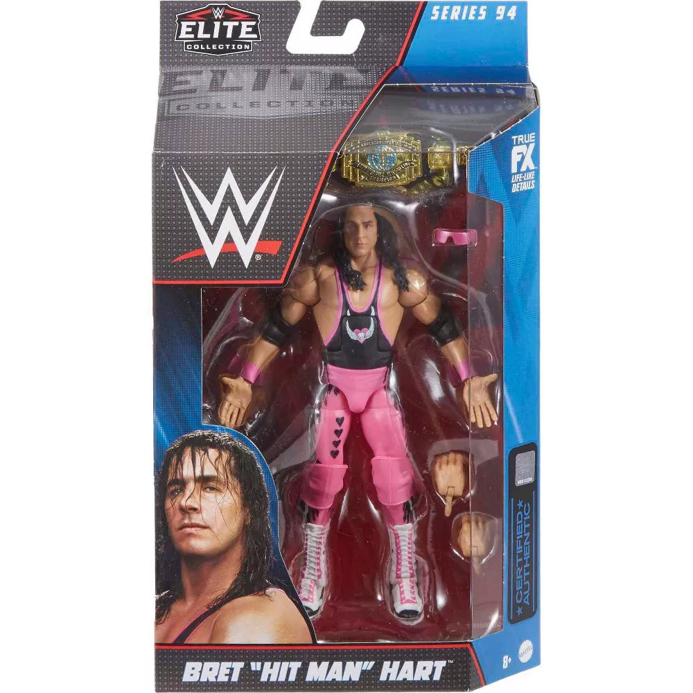 Bret Hit Man Hart WWE Elite Collection Series 94 Action Figure