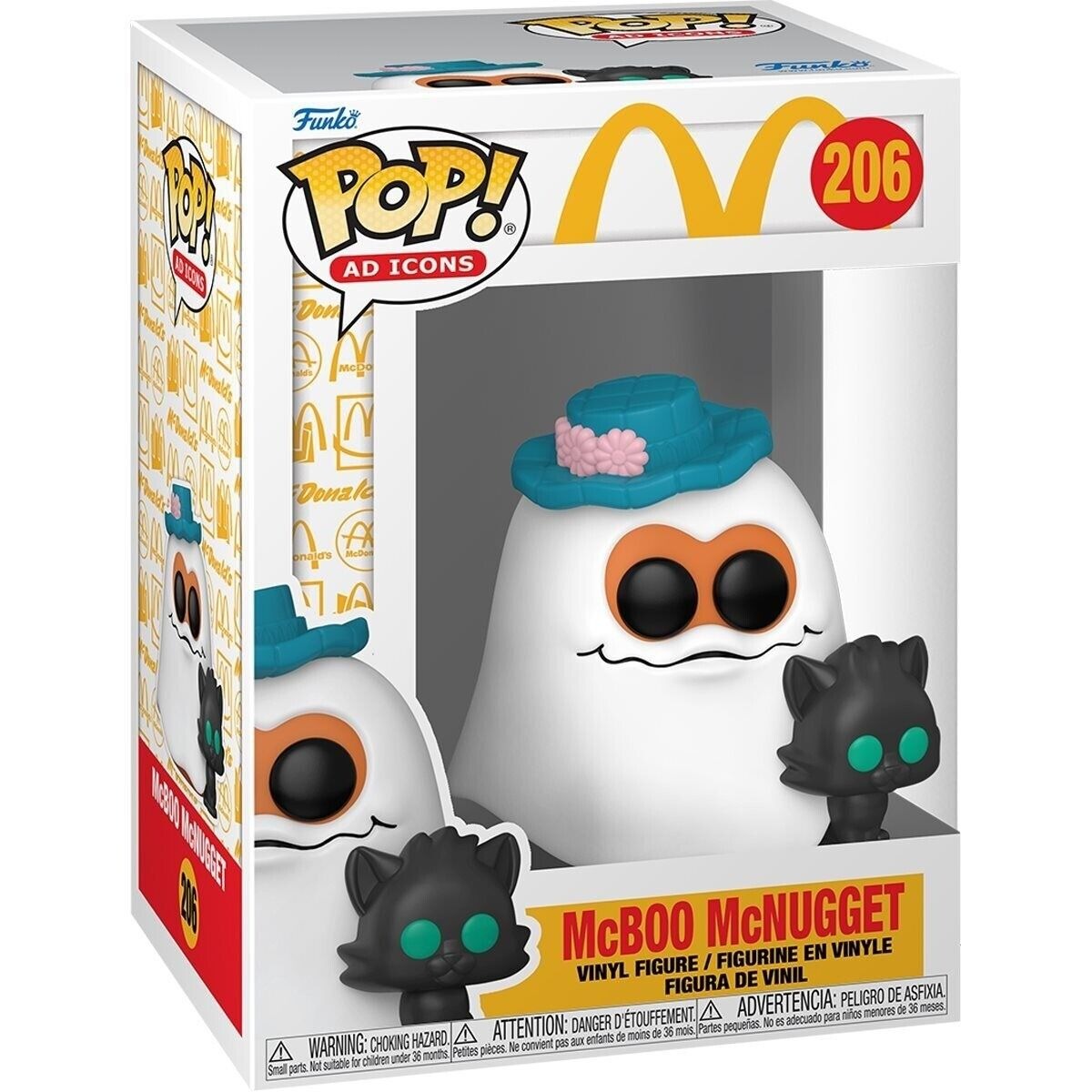 Funko POP! Ad Icons - McDonalds Halloween McBoo McNugget Figure #206