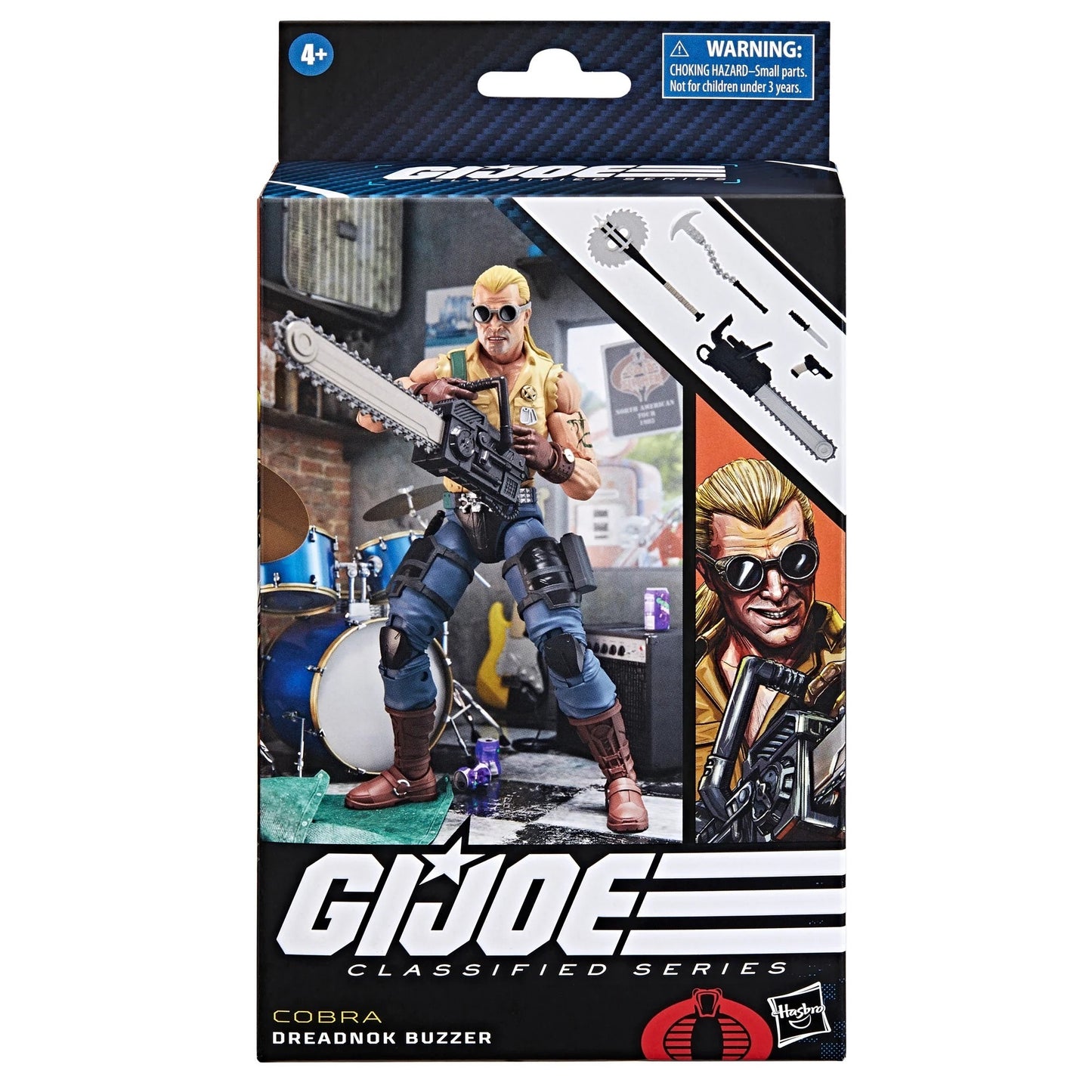 G.I. Joe Classified Series Dreadnok Buzzer 6" Action Figure #106