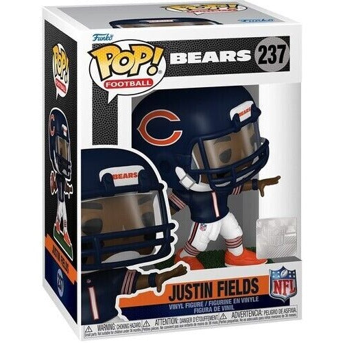 Funko POP! NFL Football Justin Fields Chicago Bears Home Jersey Figure #237