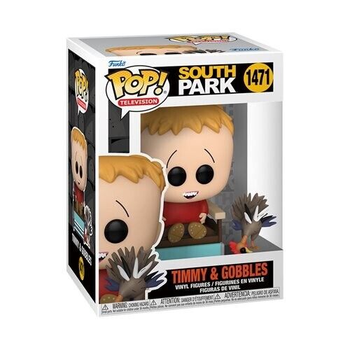 Funko POP! Television South Park - Timmy and Gobbles Figure #1471 with Protector