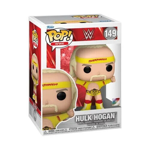 Funko POP! WWE - Hulk Hogan Hulkamania with Belt Figure #149 with Protector