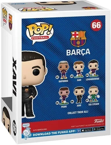 Funko POP! Football Soccer - La Liga FC Barcelona Barça - Xavi Figure #66