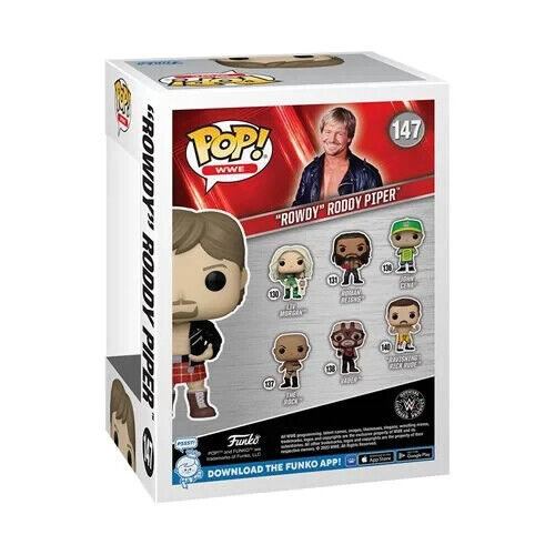 Funko POP! WWE - Rowdy Roddy Piper Figure #147 with Protector
