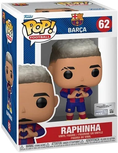 Funko POP! Football Soccer - La Liga FC Barcelona Barça - Raphinha Figure #62