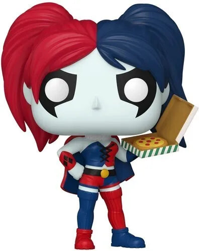 Funko POP! Heroes Harley Quinn Takeover - Harley Quinn with Pizza Figure #452