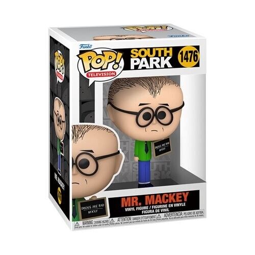 Funko POP! Television South Park - Mr. Mackey with Sign Figure #1476 + Protector