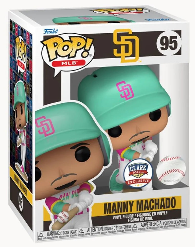 Funko POP! MLB - San Diego Padres - Manny Machado City Connect Jersey Figure #95
