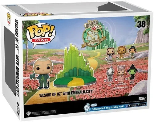 Funko POP! Town - 85th Anniversary Wizard of Oz with Emerald City Figure #38