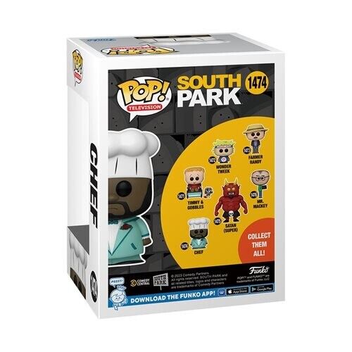 Funko POP! Television South Park - Chef in a Suit Figure #1474 with Protector