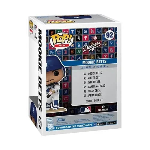 Funko POP! MLB - Los Angeles Dodgers - Mookie Betts Figure #92
