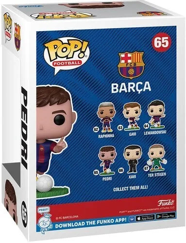 Funko POP! Football Soccer - La Liga FC Barcelona Barça - Pedri Figure #64