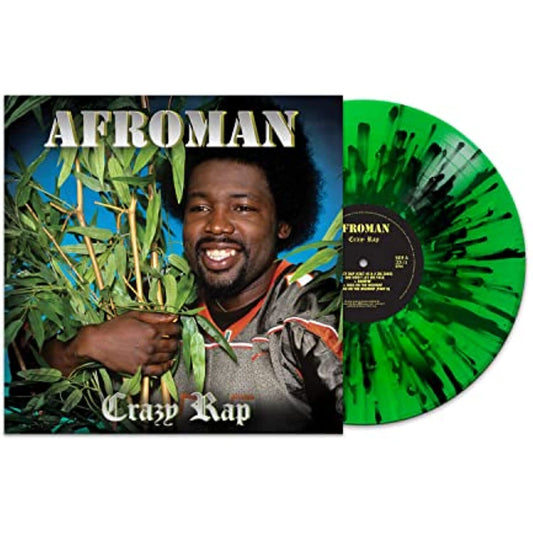 Afroman - Crazy Rap Limited Edition Green Black Splatter Color Vinyl LP