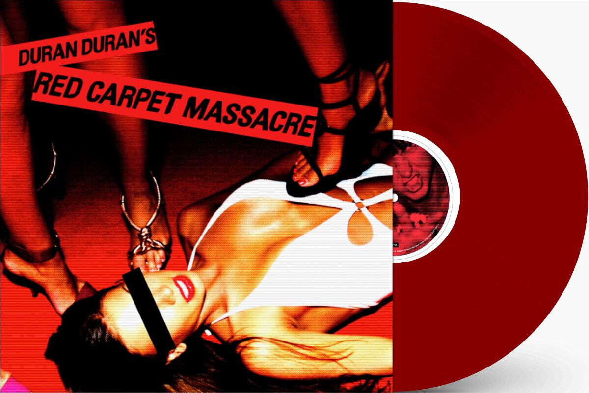 Duran Duran - Red Carpet Massacre Limited Edition Clear Ruby Red Color Vinyl LP