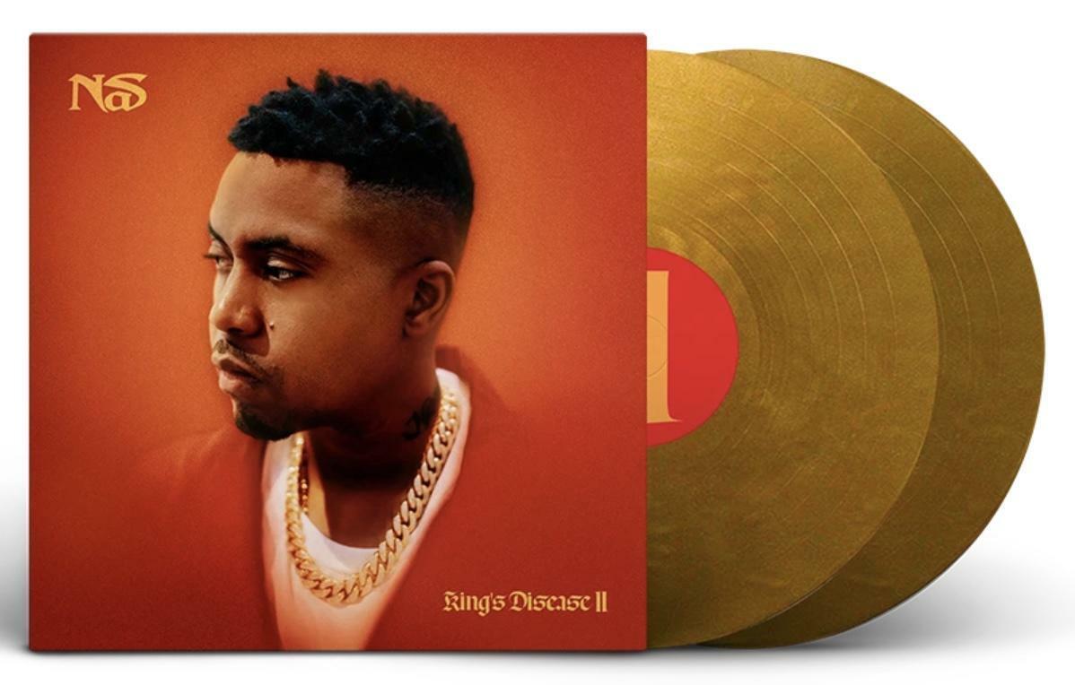 Nas - King's Disease II Limited Gold Colored Vinyl LP