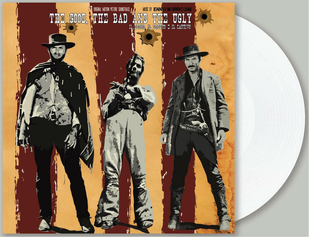The Good, The Bad and The Ugly Soundtrack Limited Edition White Vinyl LP