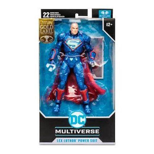 DC Comics Multiverse Gold Label Collection Lex Luthor Power Suit Action Figure