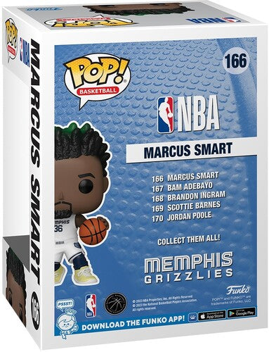 FUNKO POP! NBA: Memphis Grizzlies - Marcus Smart Figure #166