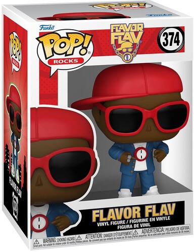 Funko POP! Vinyl Rocks: Flavor Flav - Flavor of Love Figure #374